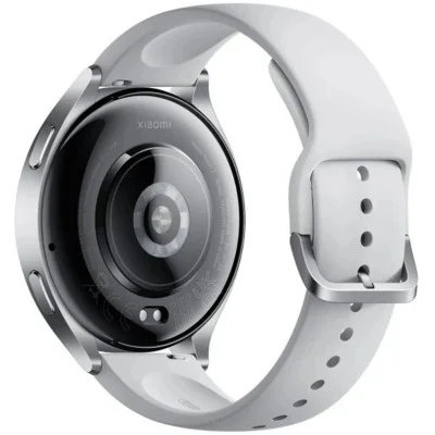Xiaomi Watch 2 Sliver Case With Gray Tpu Strap